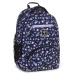Ars Una: Navy Bloom geantă școlară ergonomică, rucsac 27 L