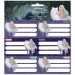 Ars Una: Northern Lights etichete pentru caiete ambalate 3 x 6 buc.