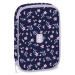 Ars Una: Penar cu mai multe compartimente Navy Bloom 15,5x22,5x4,5 cm