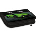 Ars Una: Penar pliabil umplut cu imprimeu Lamborghini verde 12,8x19,3x3,6cm