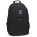Ars Una: Rucsac școlar pentru fete, Cordura negru-violet, AU-14, 32x51x25 cm