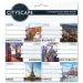 Ars Una: Set de etichete pentru caiete Cityscape, ambalaj de 3x6 bucăți