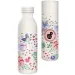 Ars Una: Sticlă metalică cu pereți dubli Cream Hibiscus în cutie decorativă 600ml