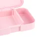Ars Una: Think Pink cutie pentru gustări compartimentată cu pisici 15,3×21,6×5,2 cm imaginea 2