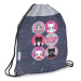 Ars Una: Think Pink sac pentru sală, sac sport 32x42 cm