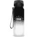 Ars Una: bidon mat cu gradient de culoare, fără BPA - 800 ml - Negru și Alb