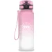 Ars Una: bidon mat, fără BPA, cu gradient de culoare - 800 ml - vată de zahăr