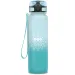Ars Una: bidon motivațional fără BPA, cu gradient de culoare, mat - 1000 ml - Ice imaginea 1
