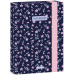 Ars Una: cutie pentru caiete A/5 Navy Bloom cu model floral