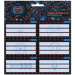 Ars Una: etichete pentru caiet Gamers HUD, pachet 3x6 buc.