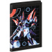 Ars Una: portofel A.R.M.S. cu imprimeu robot 9x12,5x2cm