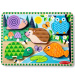 Atinge și Simte — Puzzle tactil din lemn cu animale din pădure - Melissa &amp; Doug