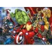 Avengers 2 în 1 puzzle maxi cu 108 piese și carte de colorat 70x50cm - Lisciani