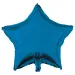 Balon folie în formă de stea – albastru 46cm
