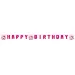 Banner de petrecere „Happy Birthday” cu Hello Kitty
