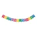 Banner de petrecere cu inscripția "Happy Birthday", 230 cm