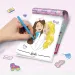 Barbie Caiet de desen cu sclipici - Lisciani