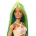Barbie Dreamtopia: Păpușă Sirenă cu păr albastru și coadă de sirenă - Mattel