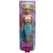 Barbie Dreamtopia: Păpușă Sirenă cu păr albastru și coadă de sirenă - Mattel