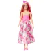 Barbie Dreamtopia: Păpușă prințesă în rochie roz cu fluturi - Mattel