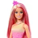 Barbie Dreamtopia: Păpușă prințesă în rochie roz cu fluturi - Mattel