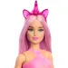 Barbie Dreamtopia: Păpușă unicorn în rochie roz - Mattel