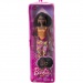 Barbie: Păpușă Fashionista Retro cu păr creț negru - Mattel
