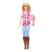 Barbie: Păpușa Malibu călăreață - Mattel