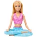 Barbie: Păpușă de yoga flexibilă cu păr blond - Mattel