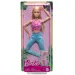 Barbie: Păpușă de yoga flexibilă cu păr blond - Mattel