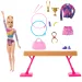 Barbie: Set de jucărie gimnastă cu accesorii - Mattel
