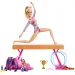 Barbie: Set de jucărie gimnastă cu accesorii - Mattel