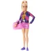 Barbie: Set de jucărie gimnastă cu accesorii - Mattel