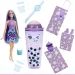 Barbie: Slime Reveal Petrecere cu Baloane Păpușă Mov - Mattel