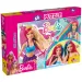Barbie prieteni sirenă magici, puzzle de 48 piese, 35x25cm - Lisciani