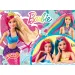 Barbie prieteni sirenă magici, puzzle de 48 piese, 35x25cm - Lisciani