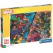 Bătălia Eroilor Marvel puzzle super de 104 piese - Clementoni