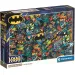 Batman puzzle de 1000 de piese imposibil, 70x50cm - Clementoni