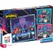 Batwheels puzzle Supercolor de 3x48 piese - Clementoni