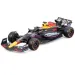Bburago: Model auto metalic Red Bull RB19 F1 la scară 1/43 (Max Verstappen #1, ediție specială Miami GP, cu cască)