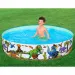 Bestway: Fill n Fun™ piscină cu pereți rigizi și design cu dinozauri, Ø 183 x 38 cm.