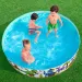 Bestway: Fill n Fun™ piscină cu pereți rigizi și design cu dinozauri, Ø 183 x 38 cm.