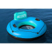 Bestway: Hydro Force® White Cap Rider™ colac de înot cu spătar 106x45cm
