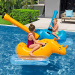 Bestway: Kids Rhino — jucărie de piscină cu rinocer, set de 2 bucăți pentru copii, 148x89x61 cm