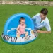 Bestway: Piscină pentru copii Safari Sun™ cu model de zebră și acoperiș pentru protecție solară, Ø 97 x 66 cm.
