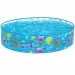 Bestway: Piscină pentru copii cu pereți rigizi și design marin, Sparkling Sea, Ø 122 x 25 cm.