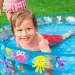Bestway: Piscină pentru copii cu pereți rigizi și design marin, Sparkling Sea, Ø 122 x 25 cm.