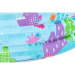 Bestway: Piscină transparentă cu trei inele, cu imprimeu acvatic, 183 x 33 cm
