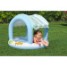 Bestway: Sweet Shoppe™ piscină pentru bălăcit cu copertină de protecție solară Ø 104 x 84 cm