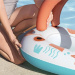 Bestway: barcă pentru bebeluși cu balenă și copertină 84 x 67 cm